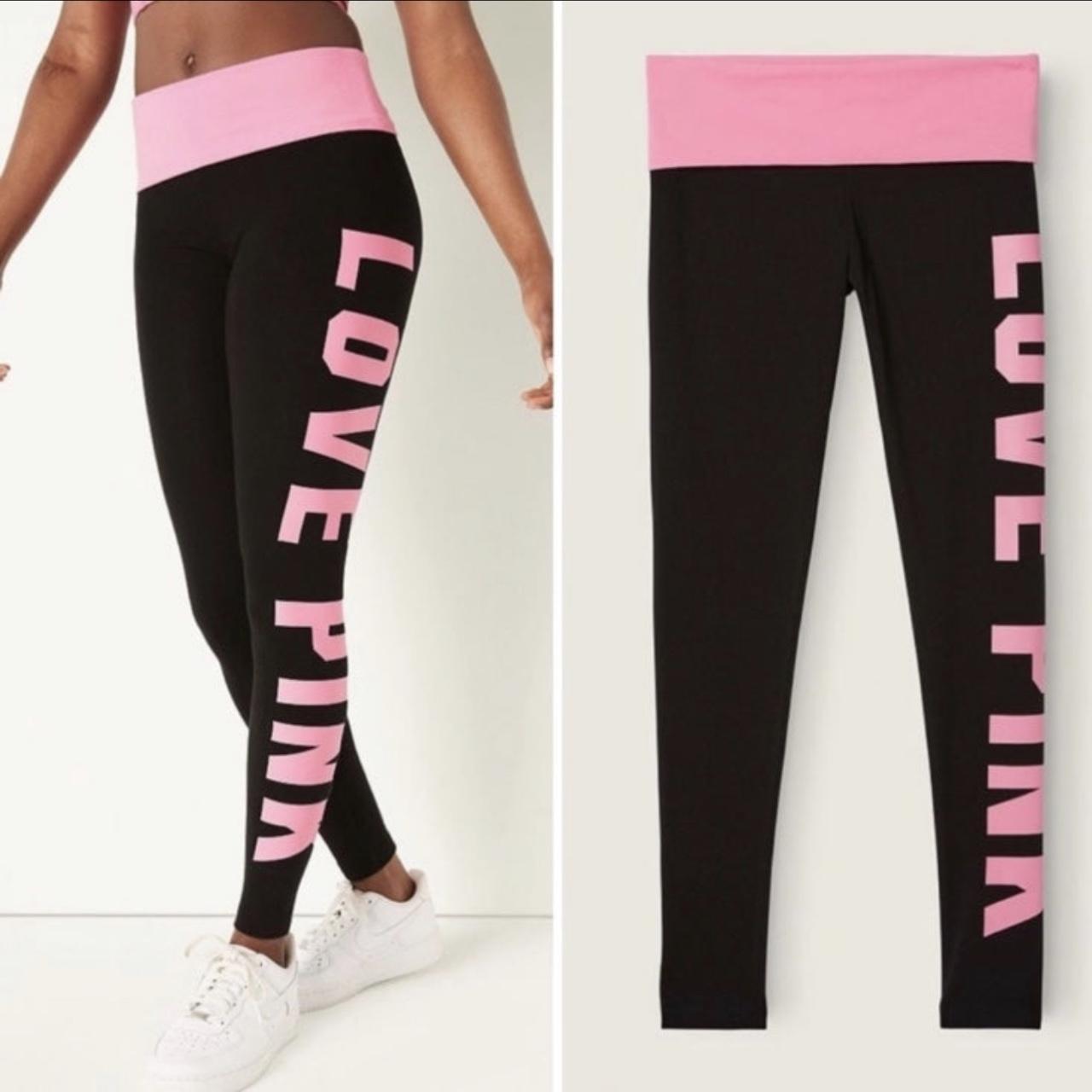 Buy Victoria's Secret PINK Cotton High Waist Full Length Leggings from Next  Luxembourg