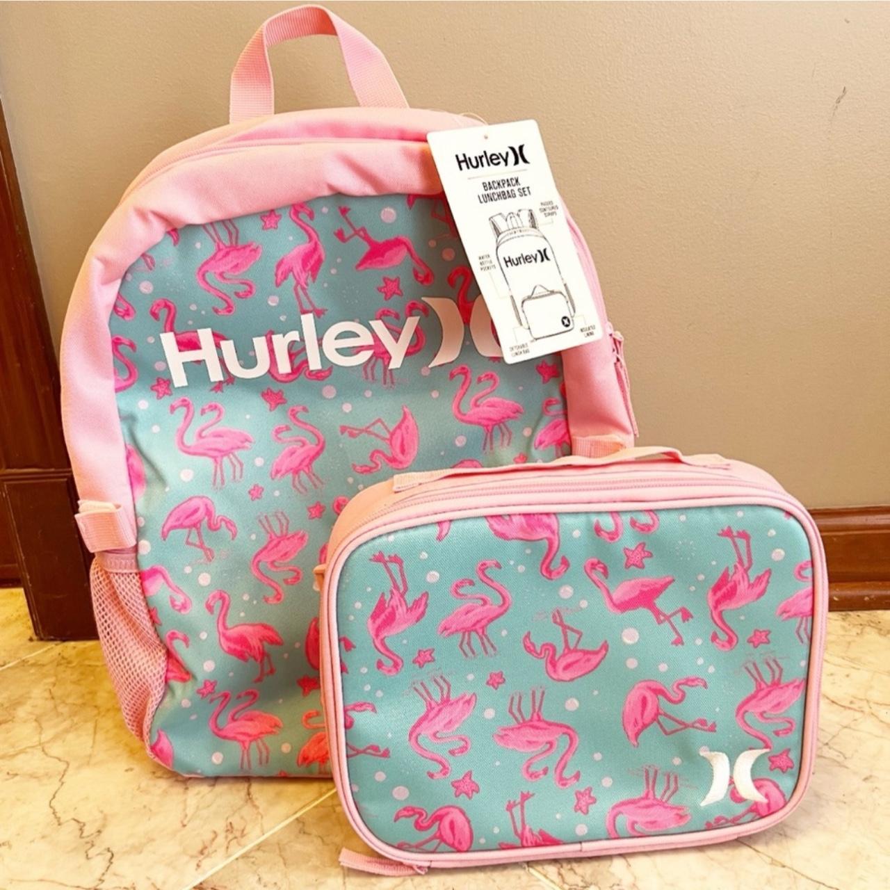 Flamingo backpack 2024 and lunchbox