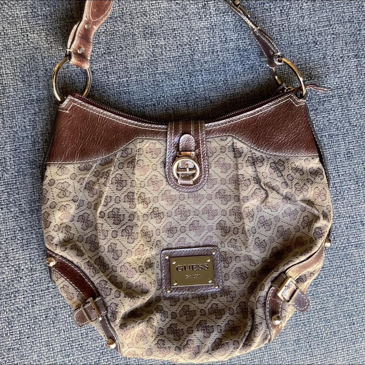 Vintage y2k Guess Bag In the prettiest plum color I Depop