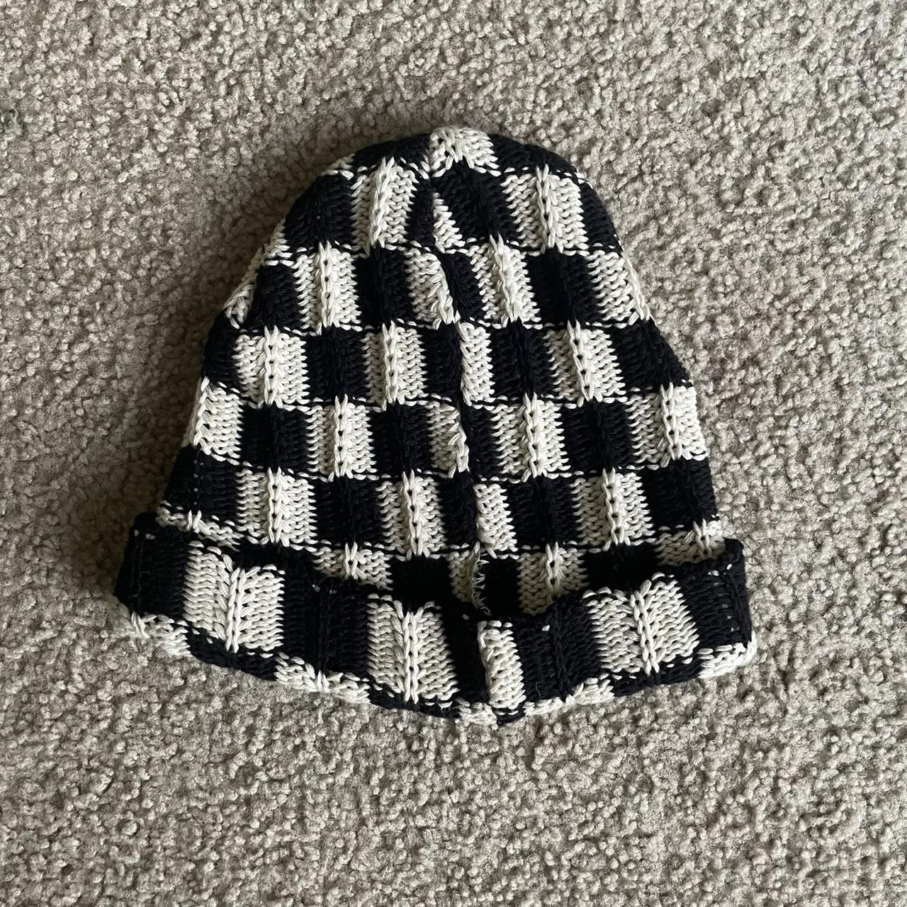 Sundays.xyz checkerboard beanie 10/10 Classic... Depop