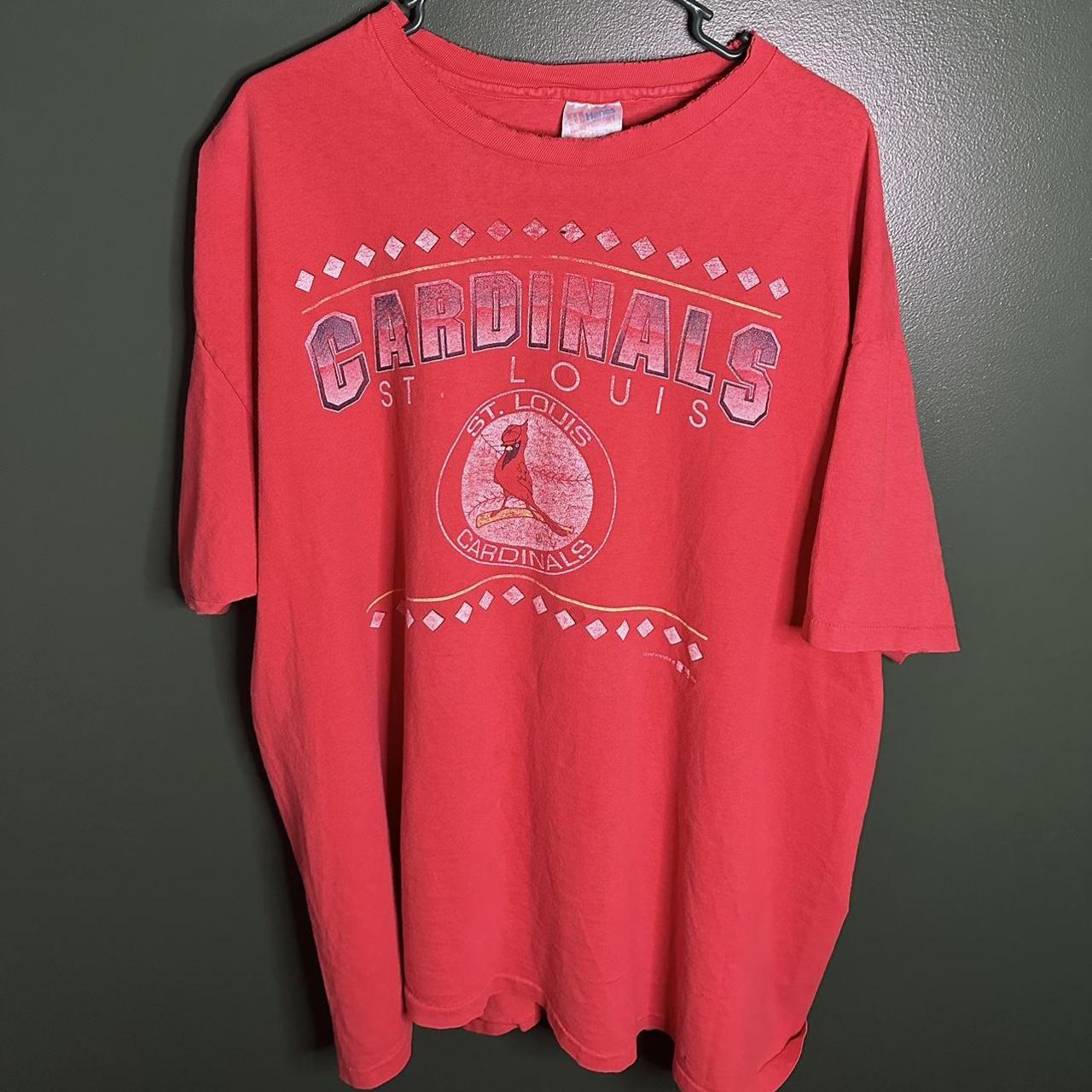 Vintage St. Louis Cardinals Shirt. NWOT!! Dope - Depop