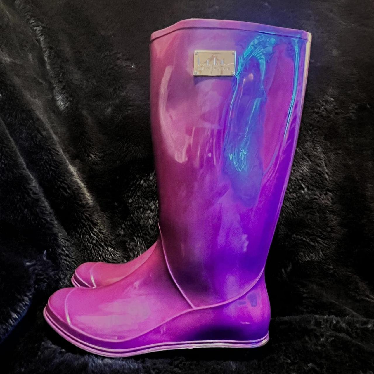 Nicole miller fashion rain boots