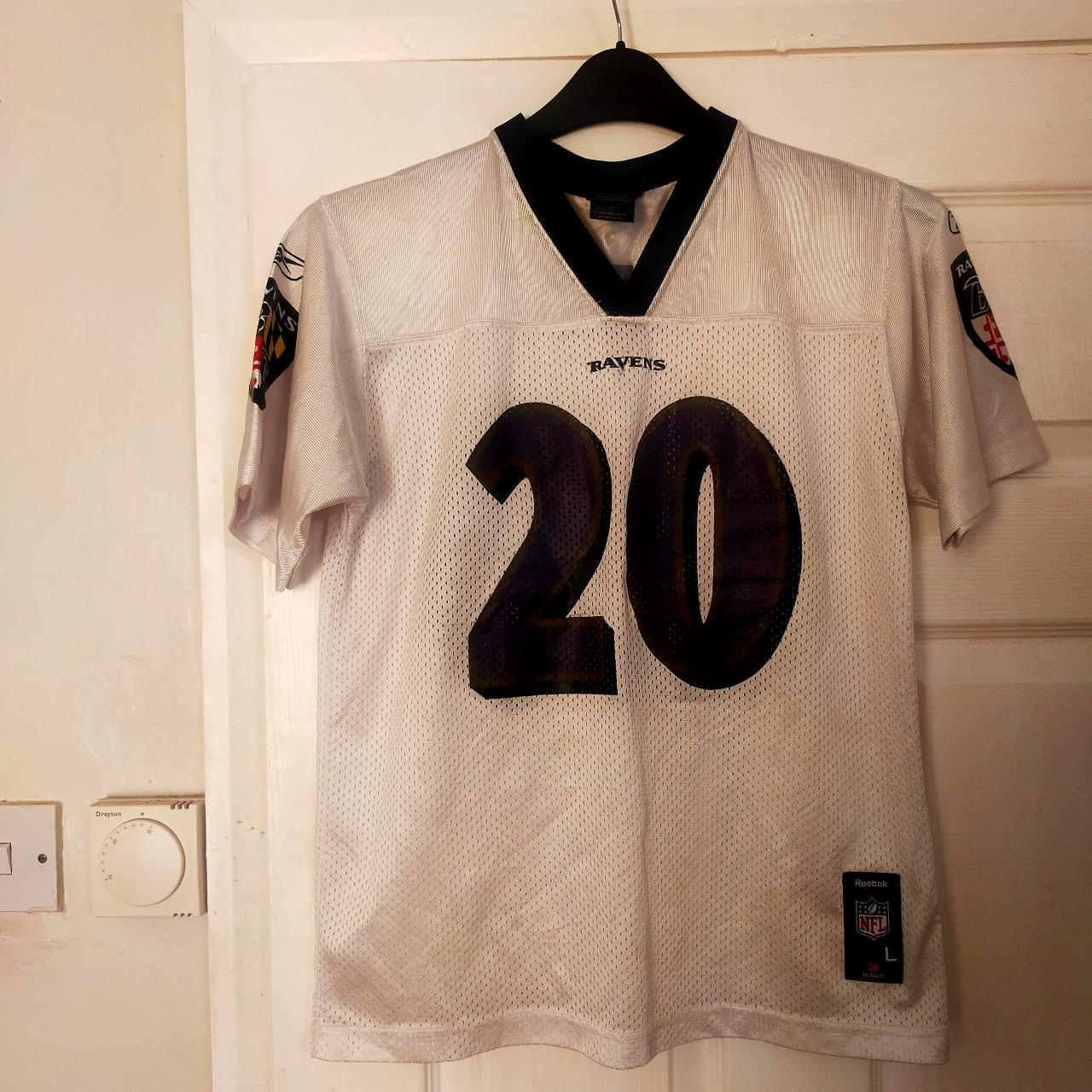 Ed Reed Baltimore Ravens Jersey white