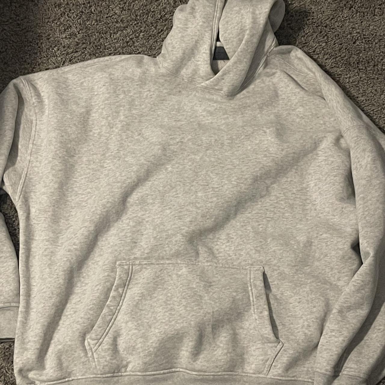 Abercrombie & Fitch Men's Grey Hoodie | Depop