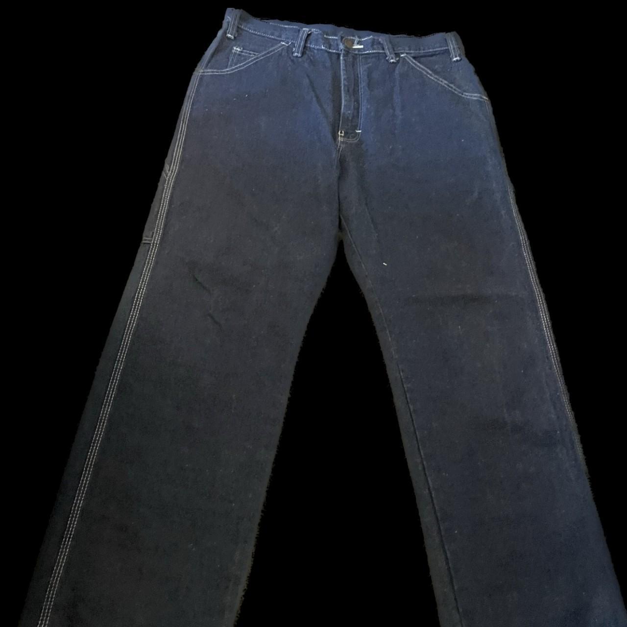 Dickies jeans White stitching 34×30 Depop