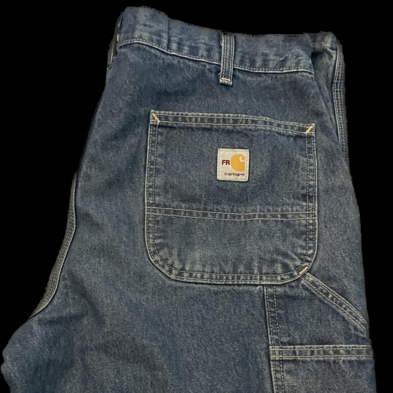 Carhartt jeans 35×30 - Depop