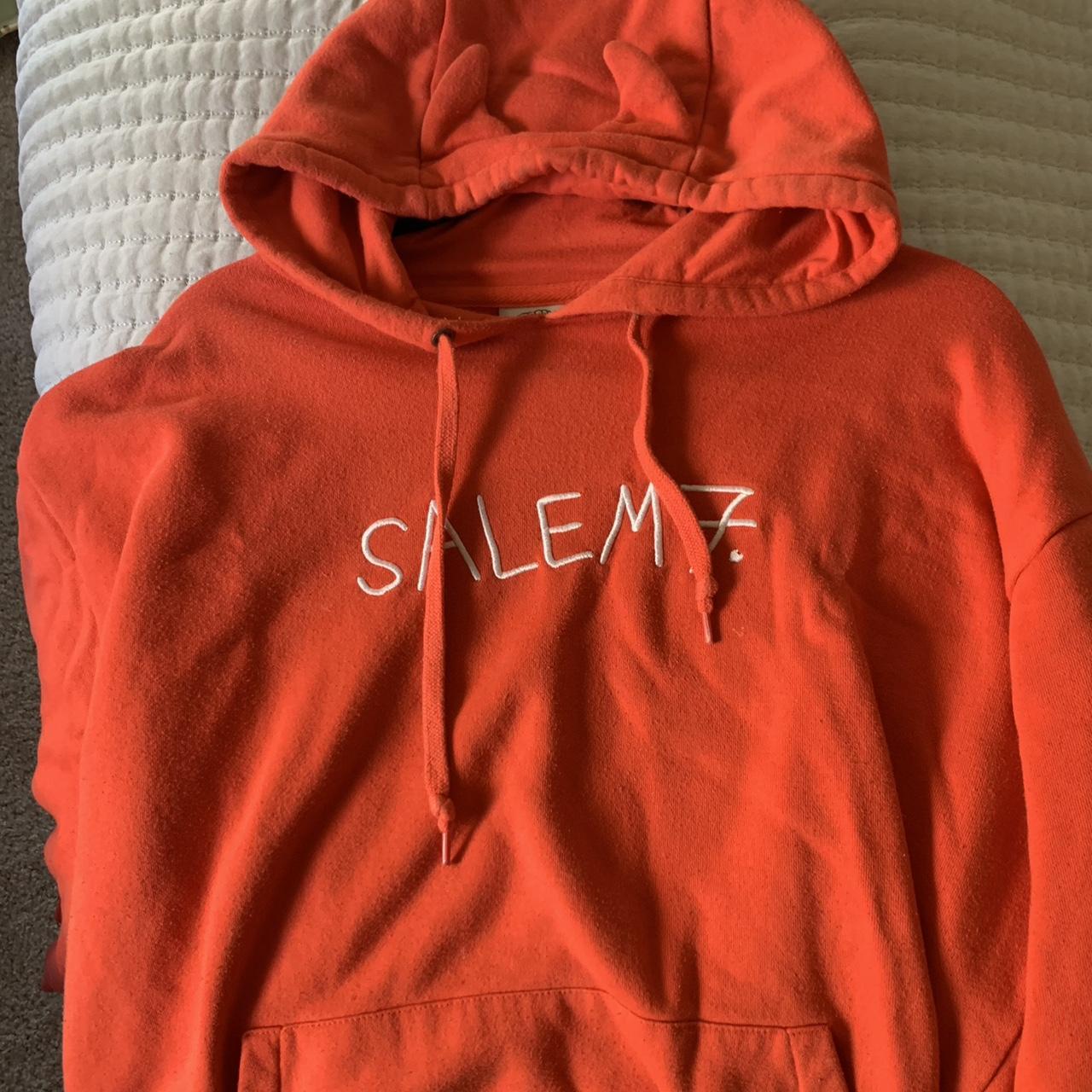 Salem 7 Goodie Horn Red Devil Hoodie Zumiez. Depop