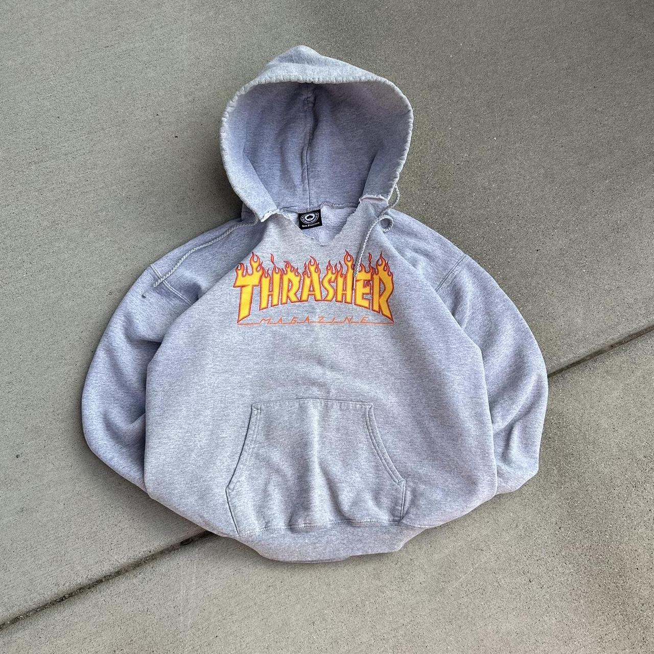 Vintage thrasher hoodie. This hoodie is super sick