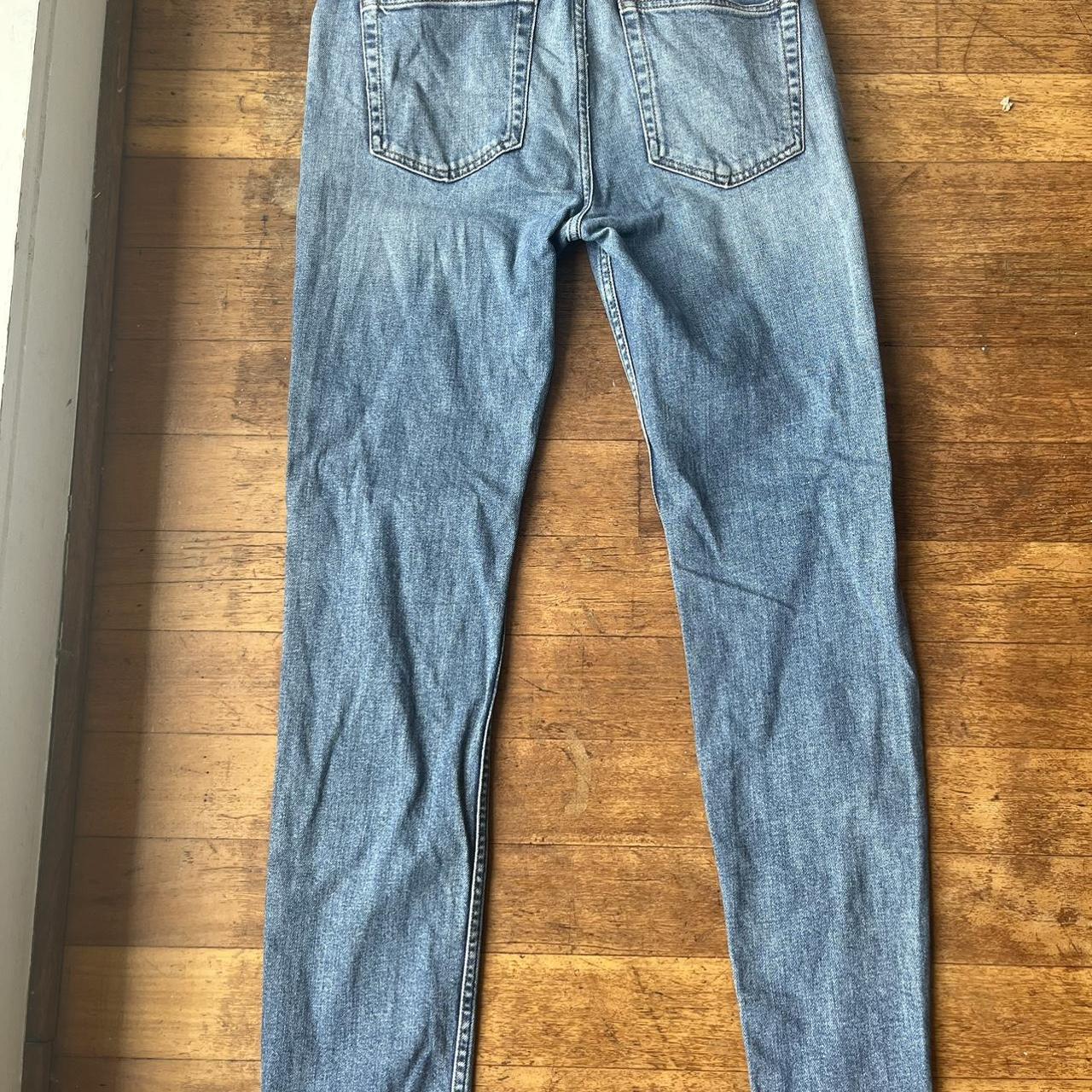 Acne studios north mid blue jeans. 31 waist (fits as... - Depop