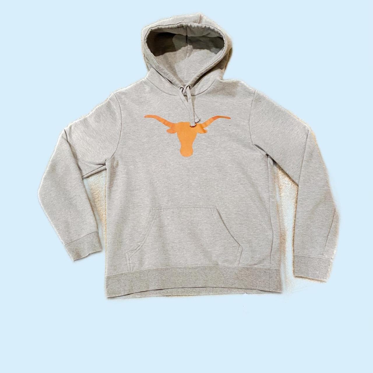 Grey and orange online sweatshirt