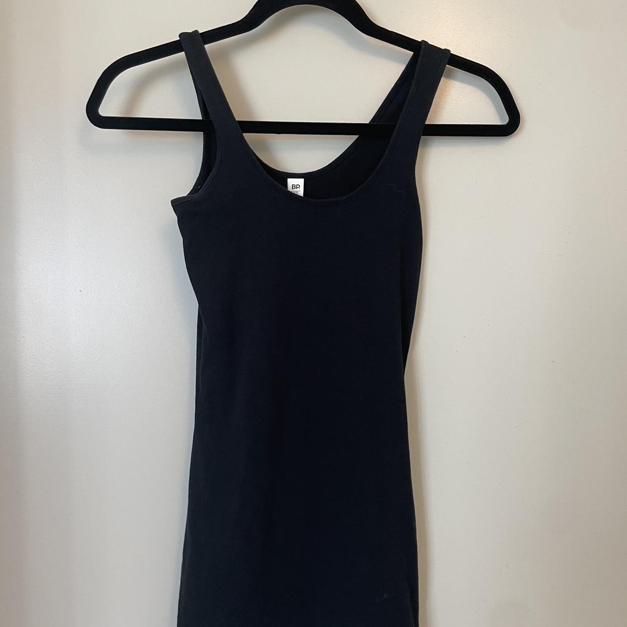 Xs black BP mini tank top dress. Disclaimer can be... - Depop