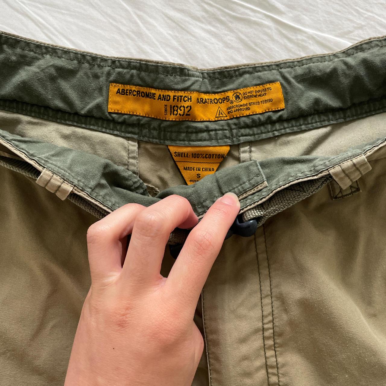 90s/ early 2000s beige Abercrombie & fitch | Depop