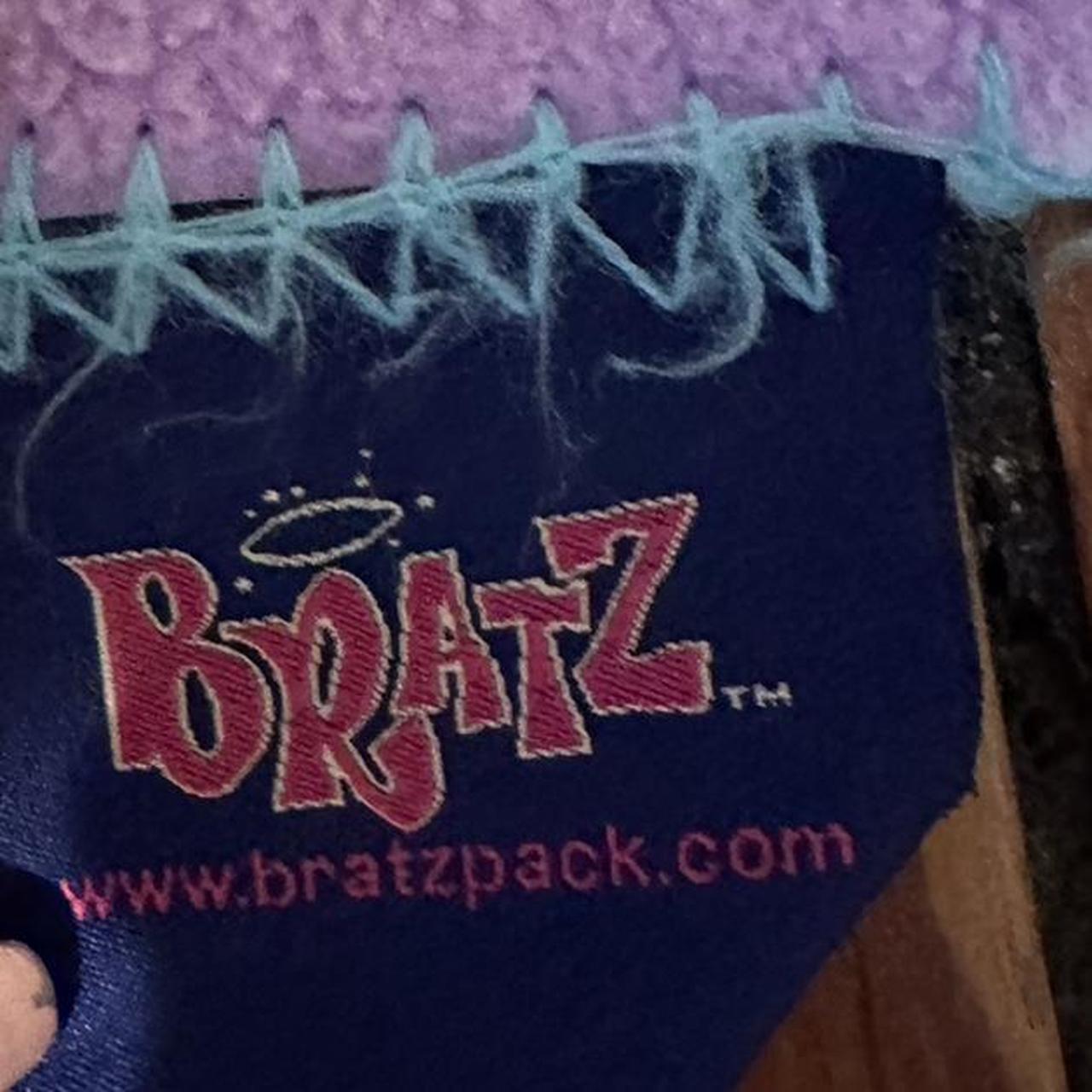 Vintage Bratz Throw Blanket Circa 2000s. Lightly... Depop