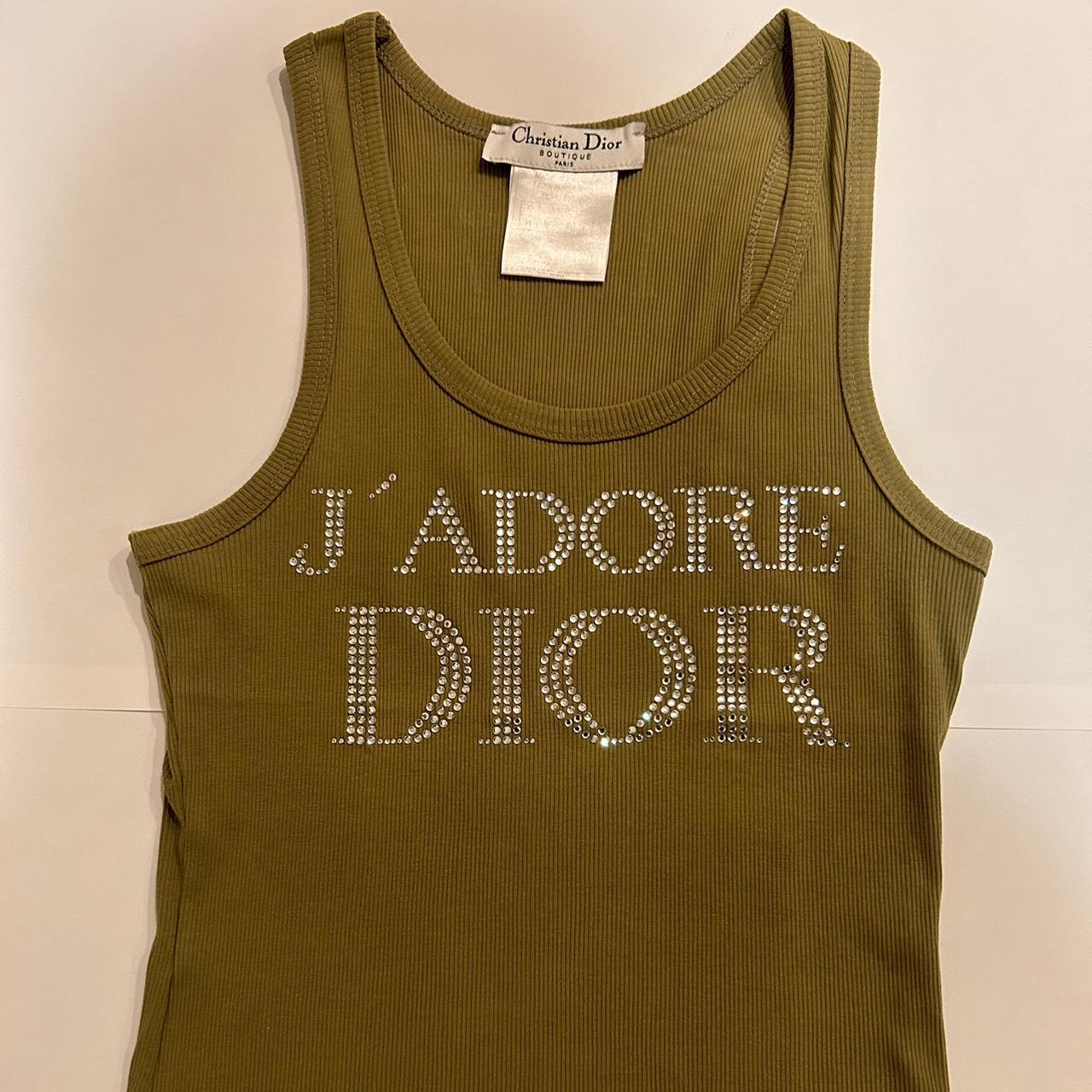 Christian Dior 2003 J'Adore Dior 1947 Tank Size S / | Depop