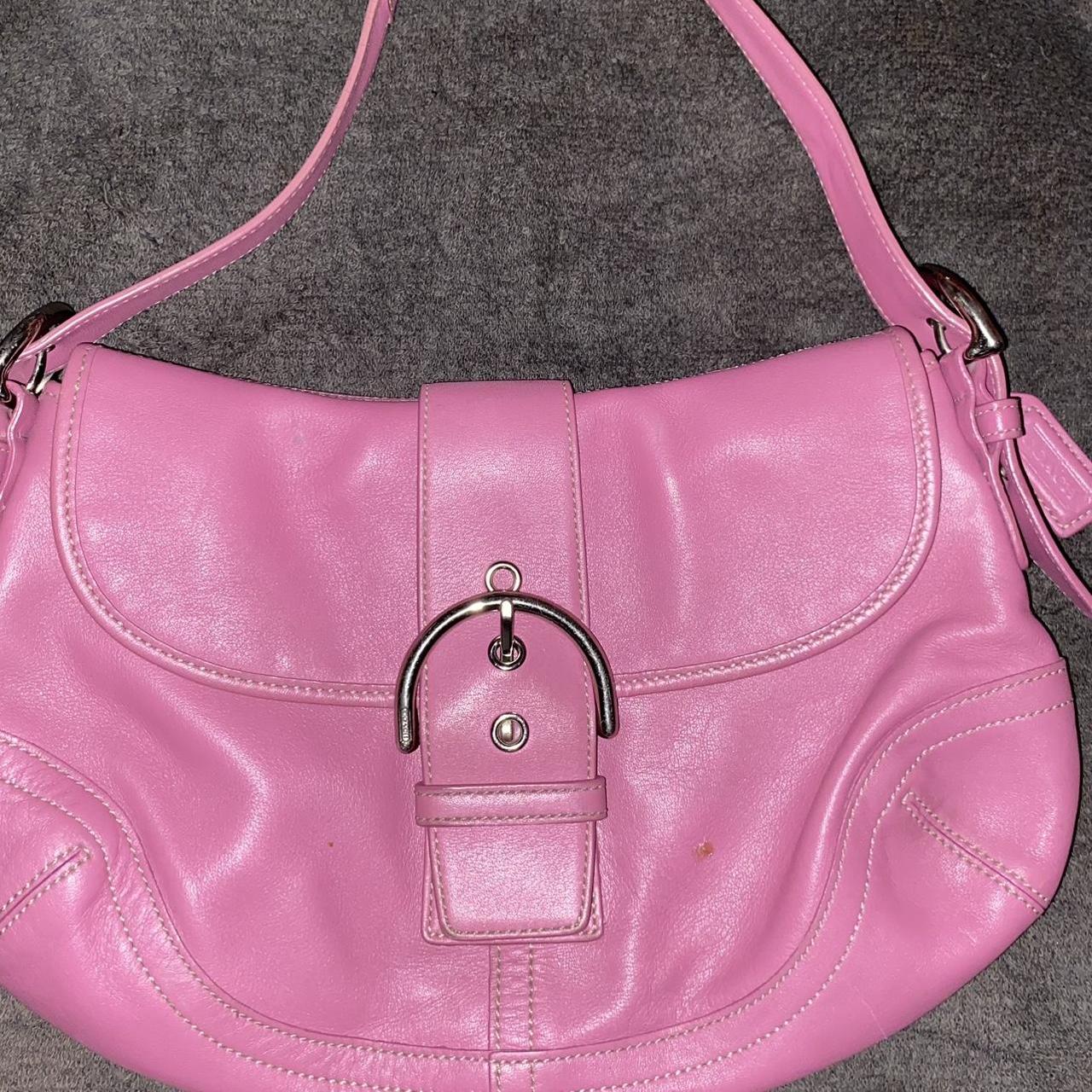 Hot Pink Vintage Coach Bag 🩷 Amazing Condition - Depop