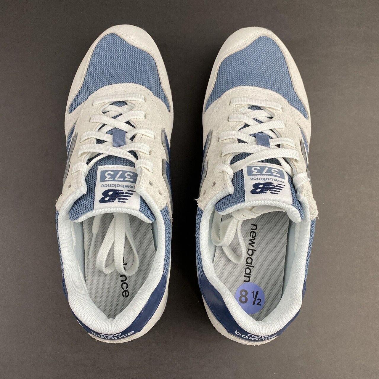 New Balance 373 ML373OF2 Mens 8.5 Sneaker Beige/Blue... - Depop