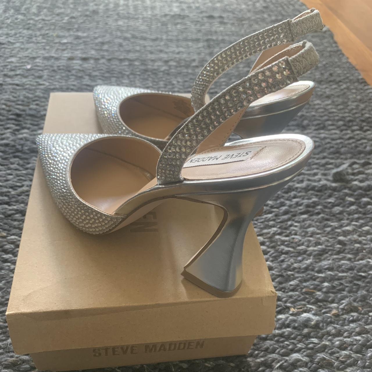 Steve Madden Zira heels Size 41, never worn - Depop