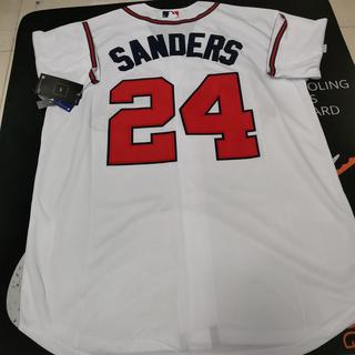 Made in USA Deion Sanders Braves Jersey with tags - Depop
