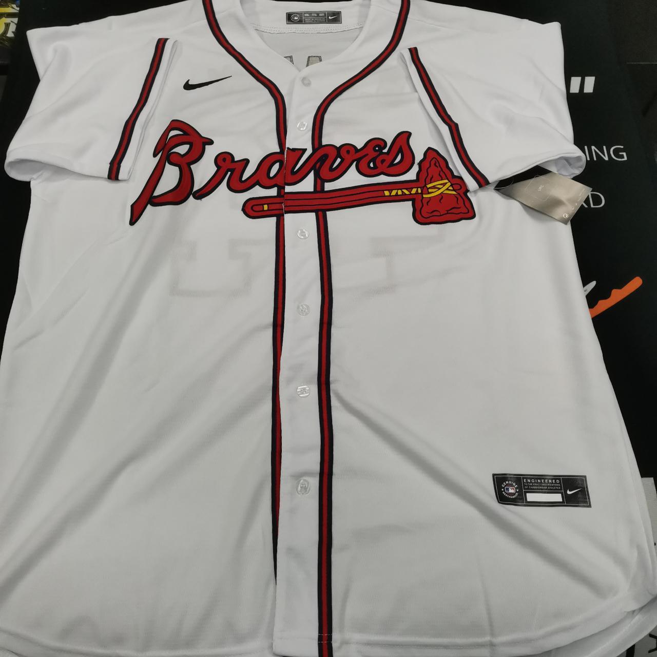 Hank Aaron Atlanta Braves Nike Team retro jersey size M - Depop
