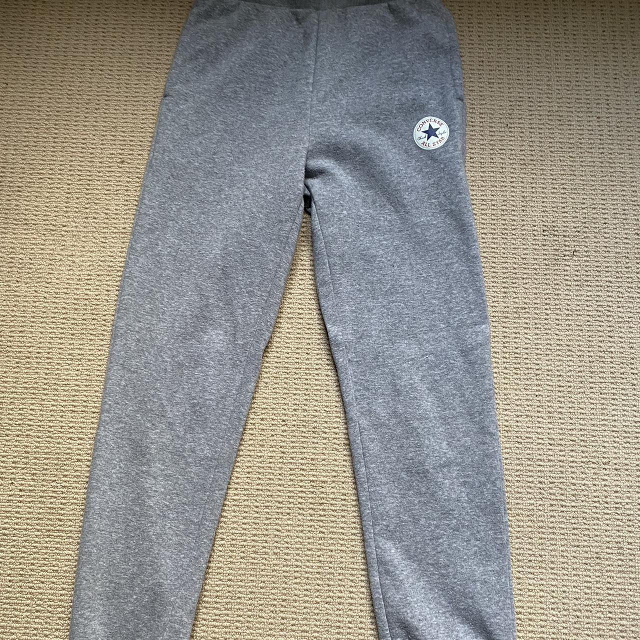 Converse Men's Grey Joggers-tracksuits | Depop