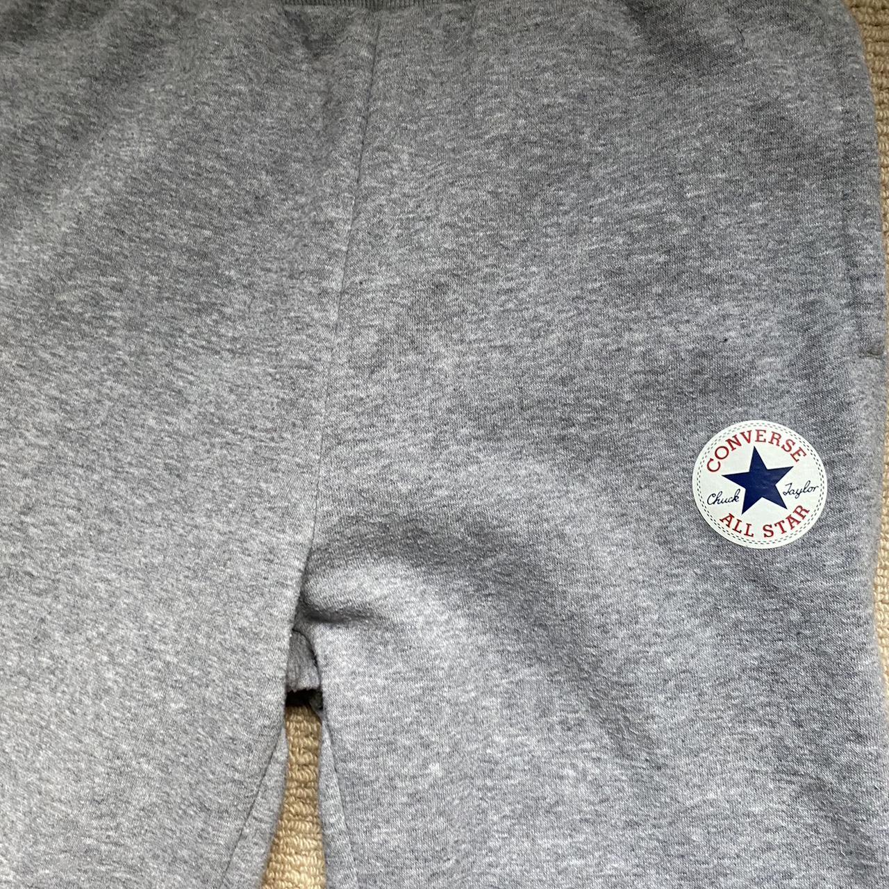 Converse Men's Grey Joggerstracksuits Depop