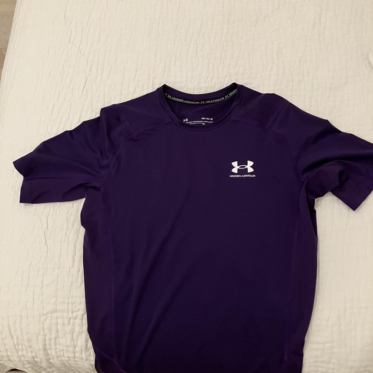 Nike Purple Medium Compression Shirt - Depop