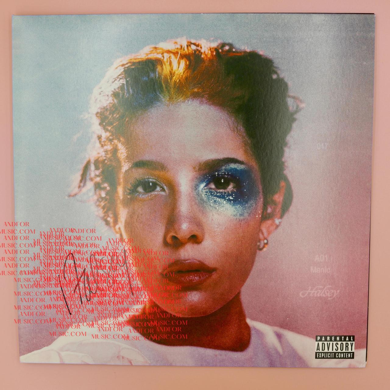 Signed Halsey Manic vinyl record hot gatefold sleeve NO VINYL RECORD