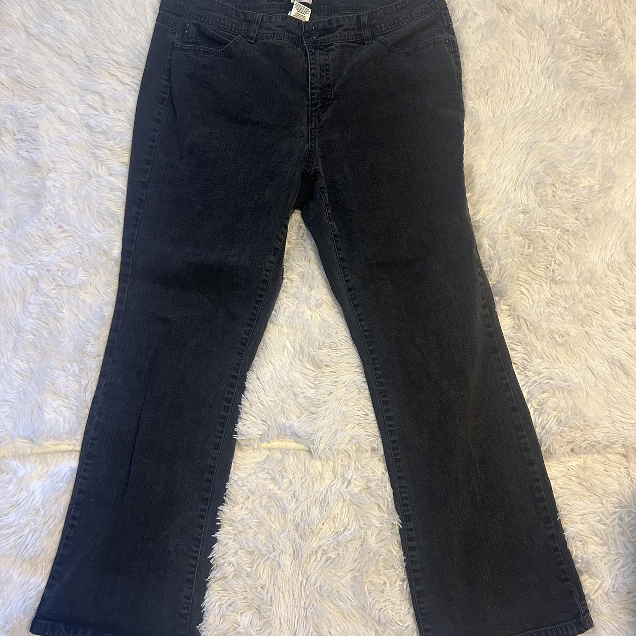 JMS Just My Size Black Women S Jeans Size 18W 99 Depop   P0 