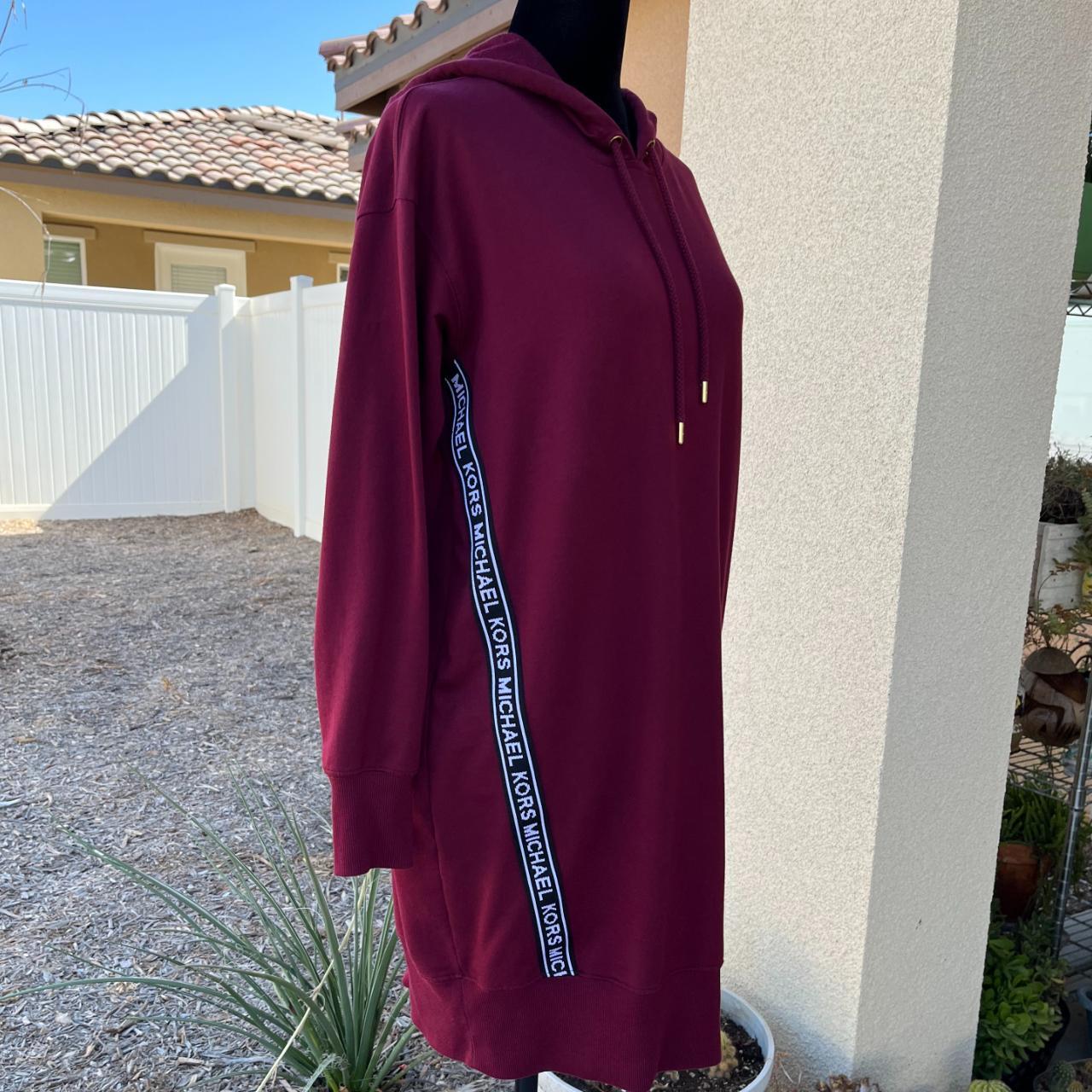 Michael kors deals hoodie womens purple