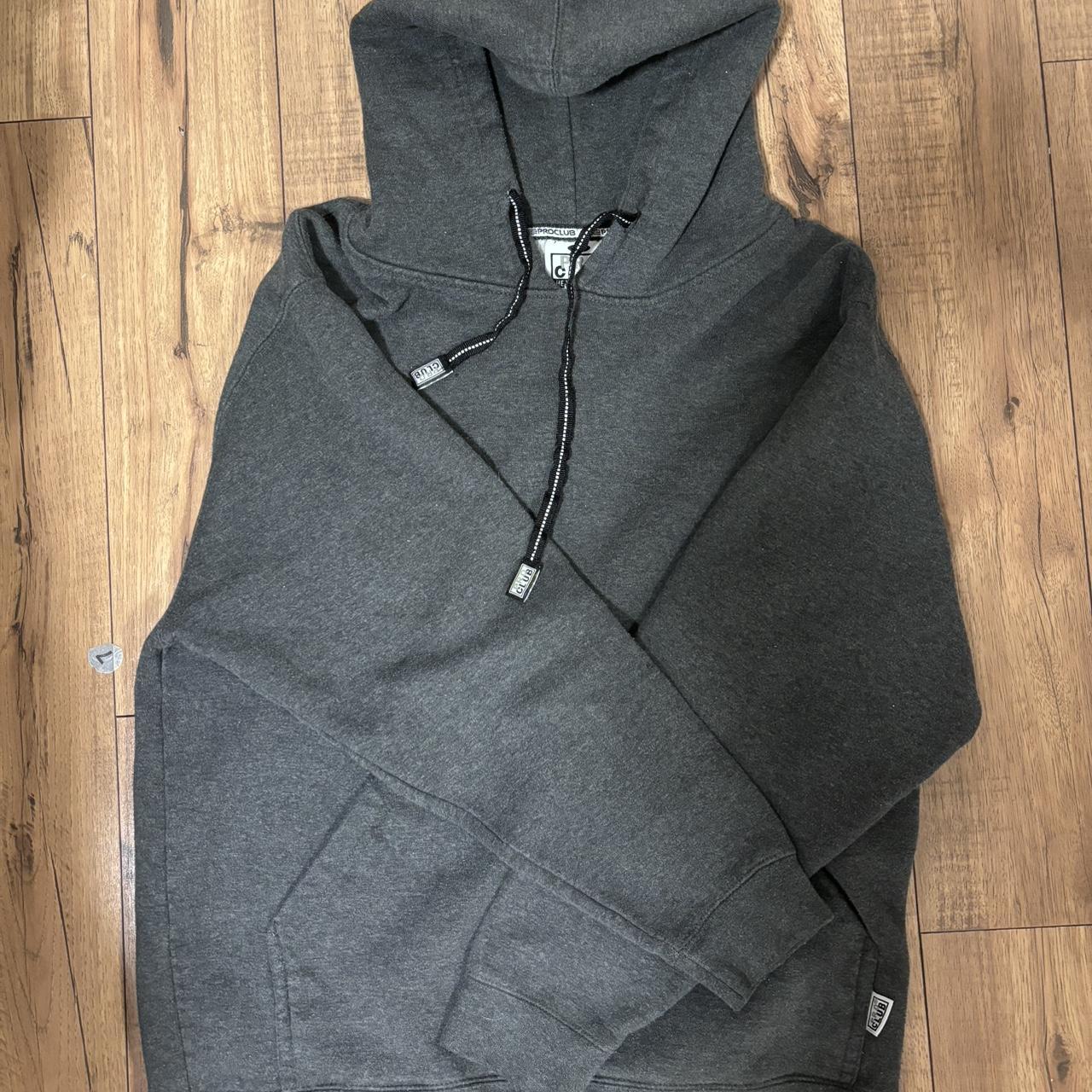 M men’s dark grey hoodie