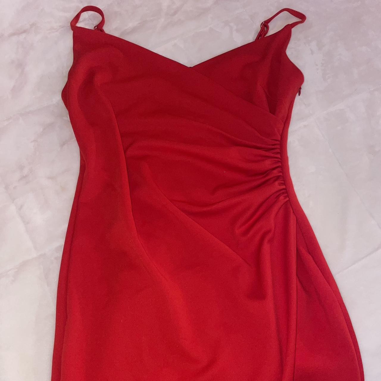 SHEIN Women's Red Dress | Depop