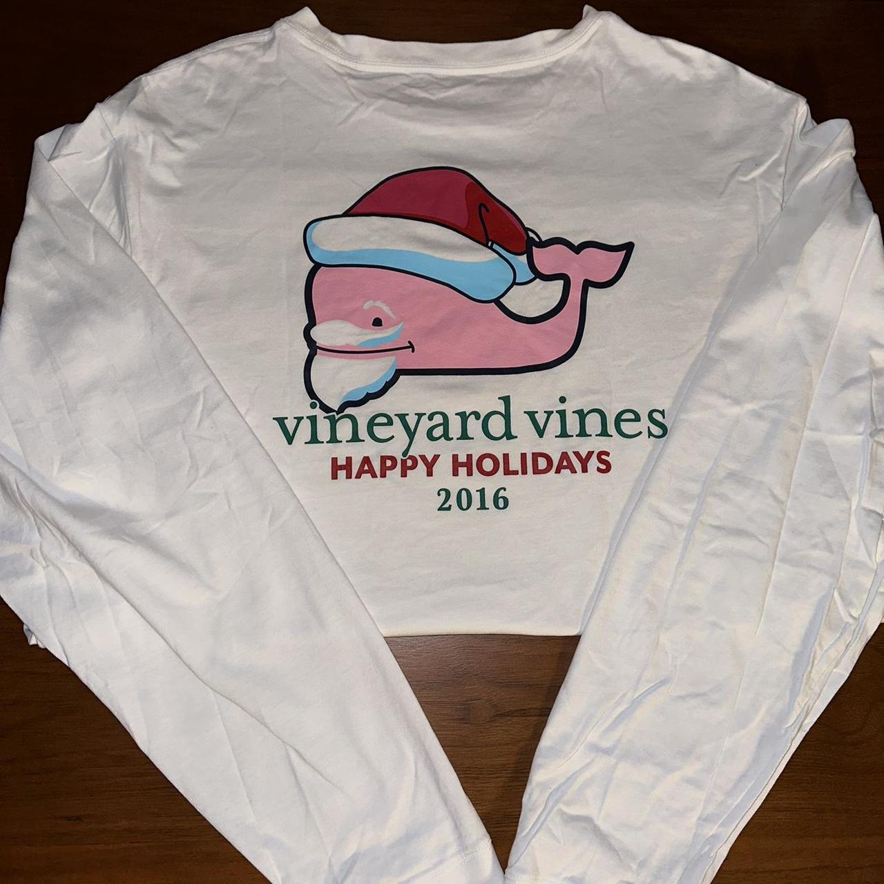 Vineyard Vines Holiday Long Sleeve TShirt Size... Depop