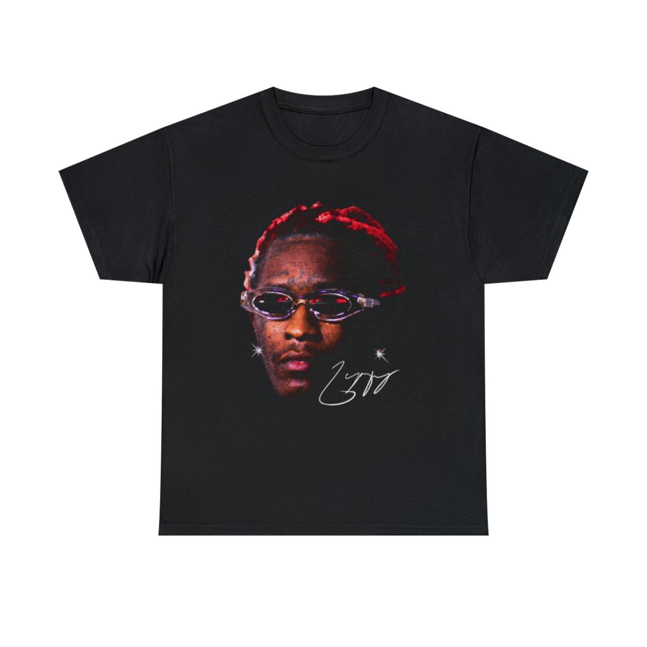 YOUNG THUG T-SHIRT | Rap Tee Concert Merch Kanye... - Depop