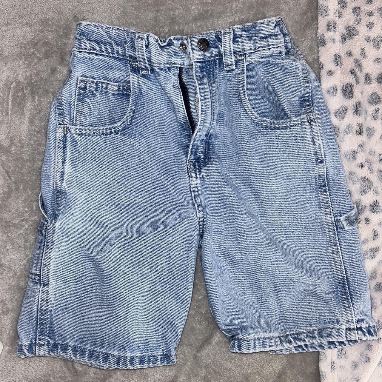 Super cute jorts kids size but fits a womens xxs - Depop