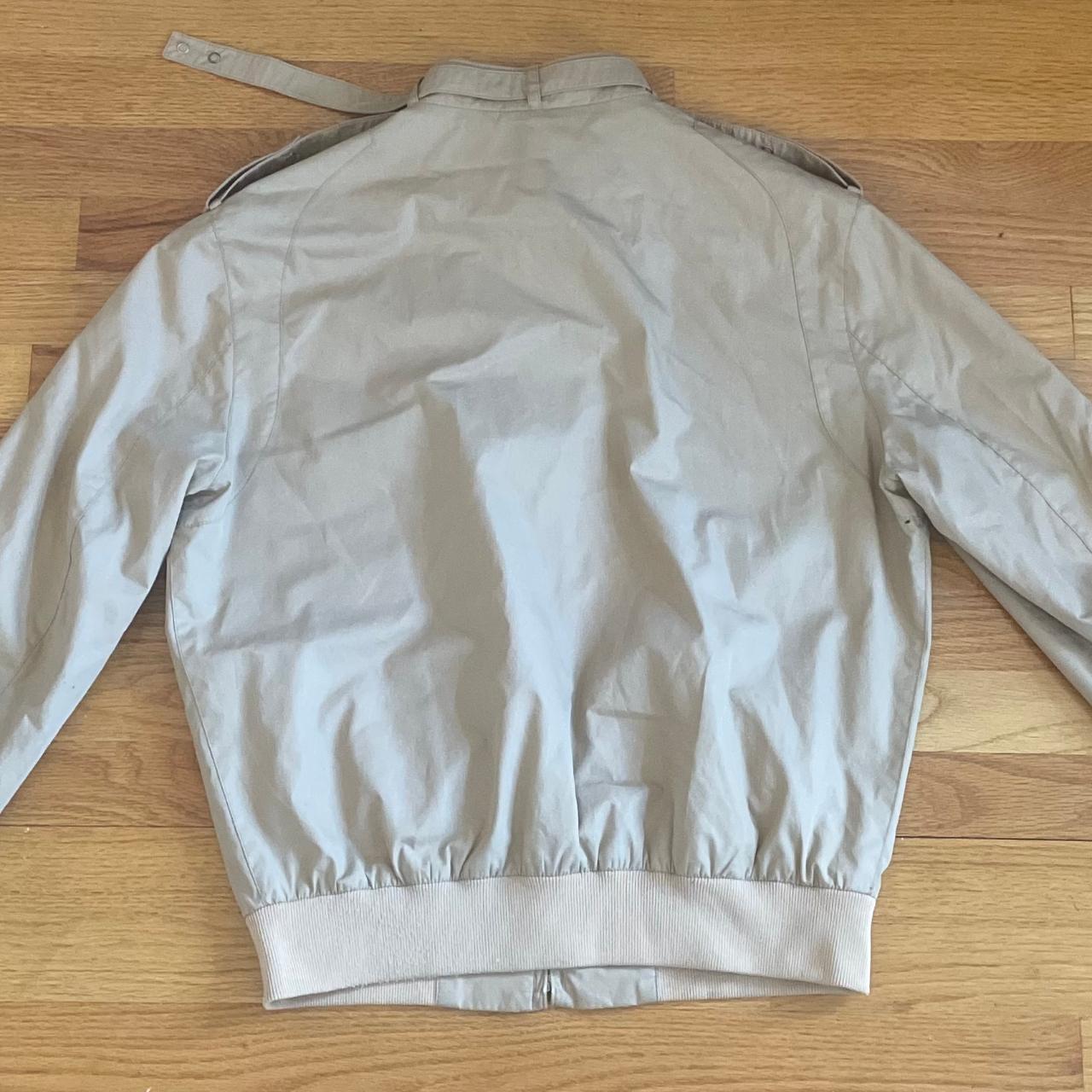 Members Only Men's Tan and Cream Jacket (2)