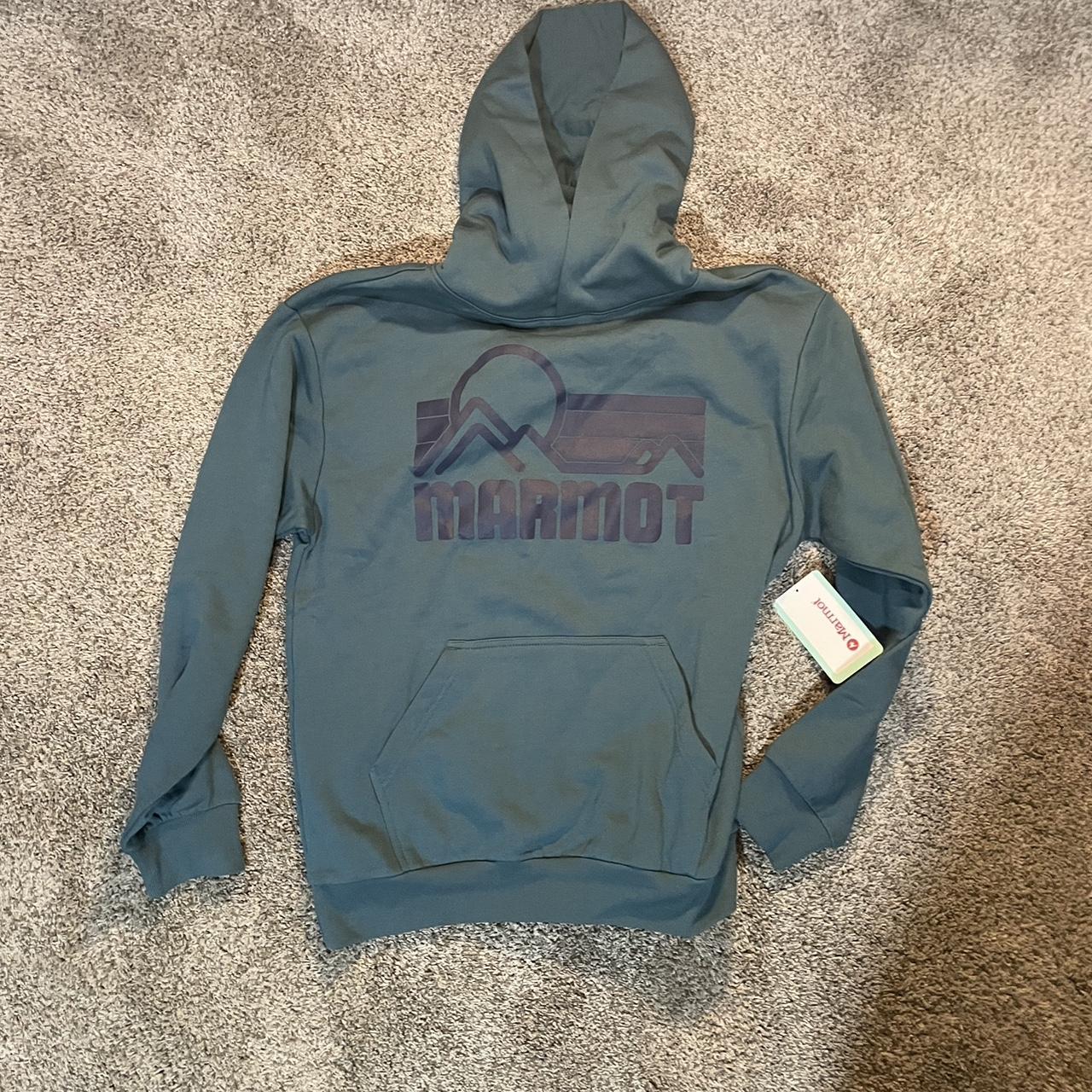 Marmot Brand New Outdoors Hoodie - Depop