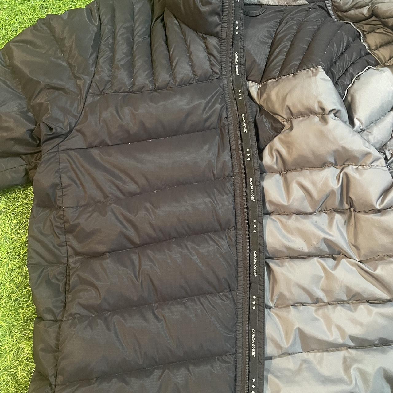 Canada Goose Jacket Mens Size Large black hooded... Depop