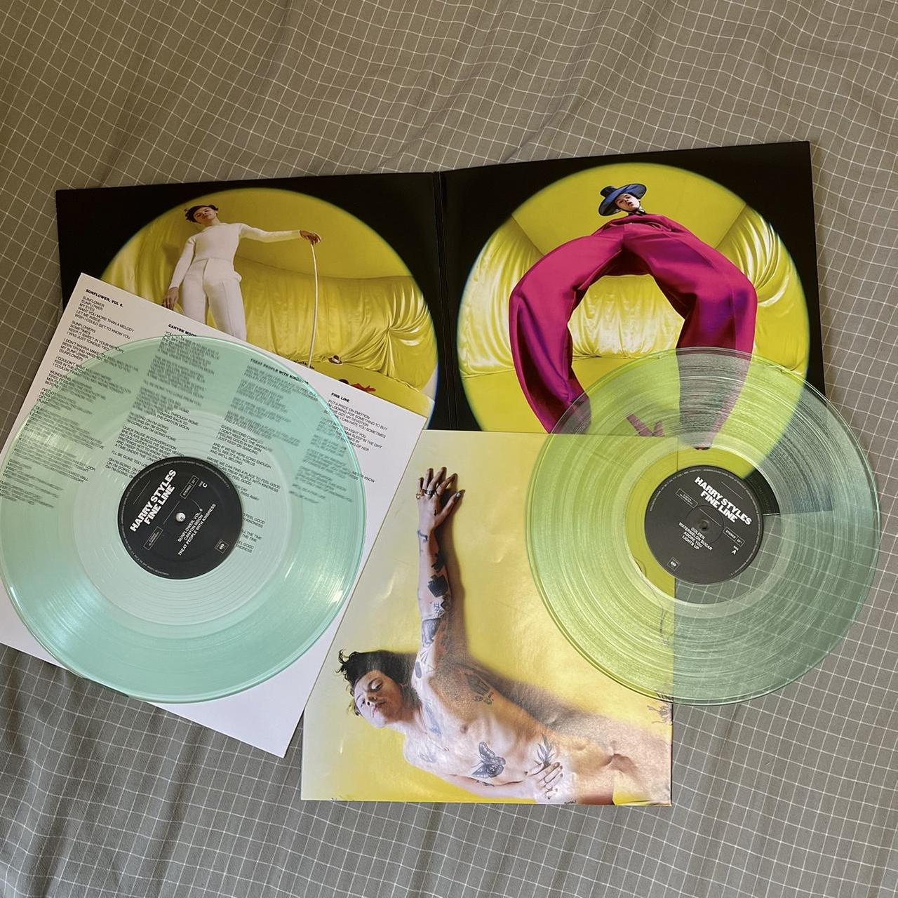 Harry Styles Fine Line Vinyl Clear buy Green Coke Bottle Limited Edition