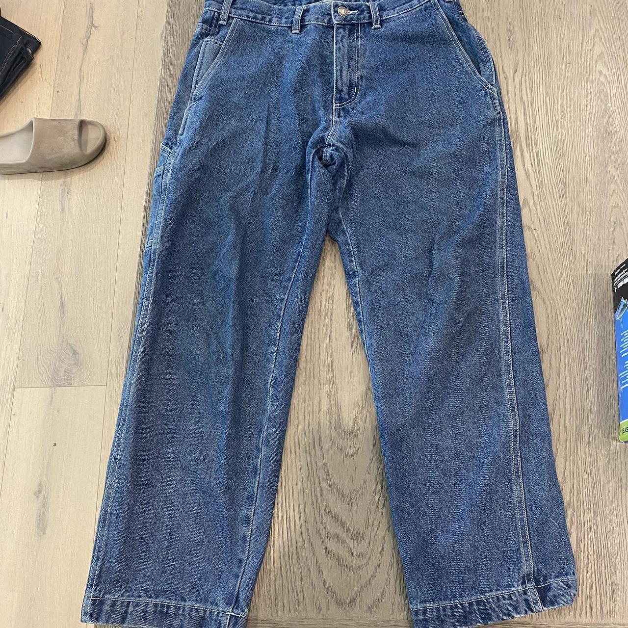 Obey baggy y2k jeans Size 32 - Depop