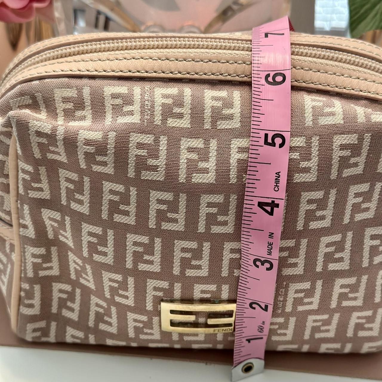 FENDI Red Classic Logo cosmetic bag - perfect for - Depop