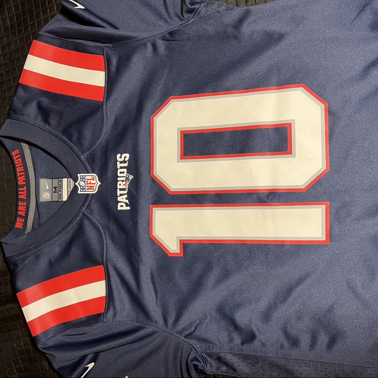 ON FIELD Mac Jones New England Patriots Jersey, - Depop