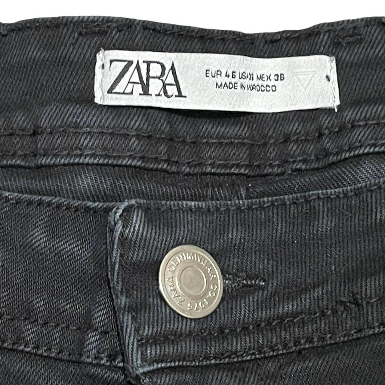 Zara Men's Black Shorts Depop
