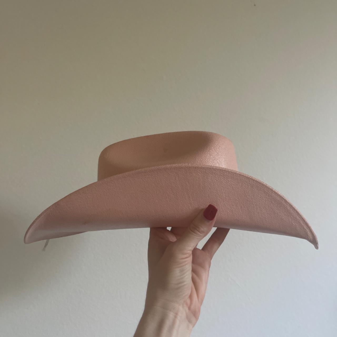 Reclaimed Vintage Men's Pink Hat Depop