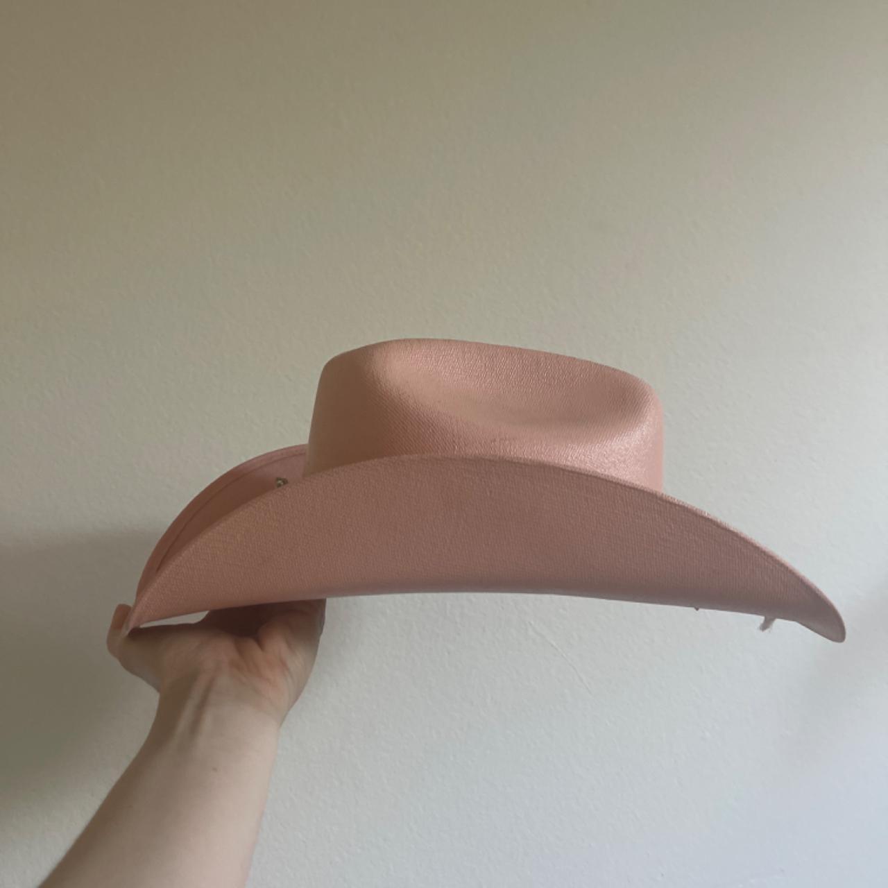 Reclaimed Vintage Men's Pink Hat Depop
