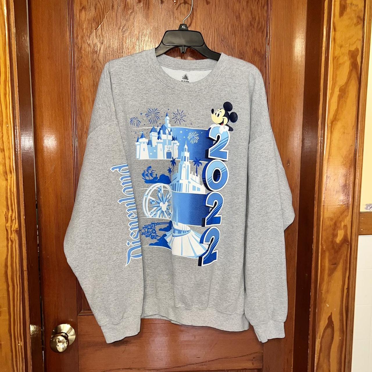 Gray hot sale disneyland sweatshirt