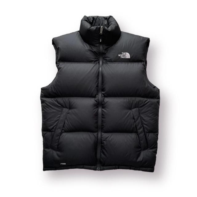 The north face hot sale black gilet