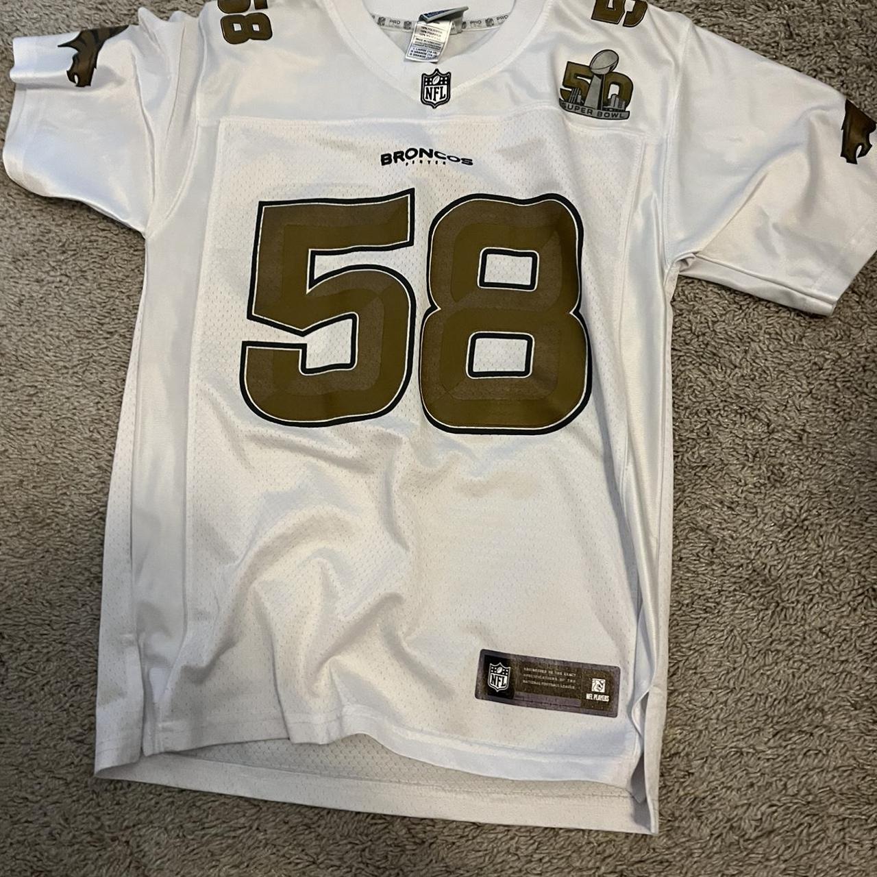 Von miller on sale gold jersey