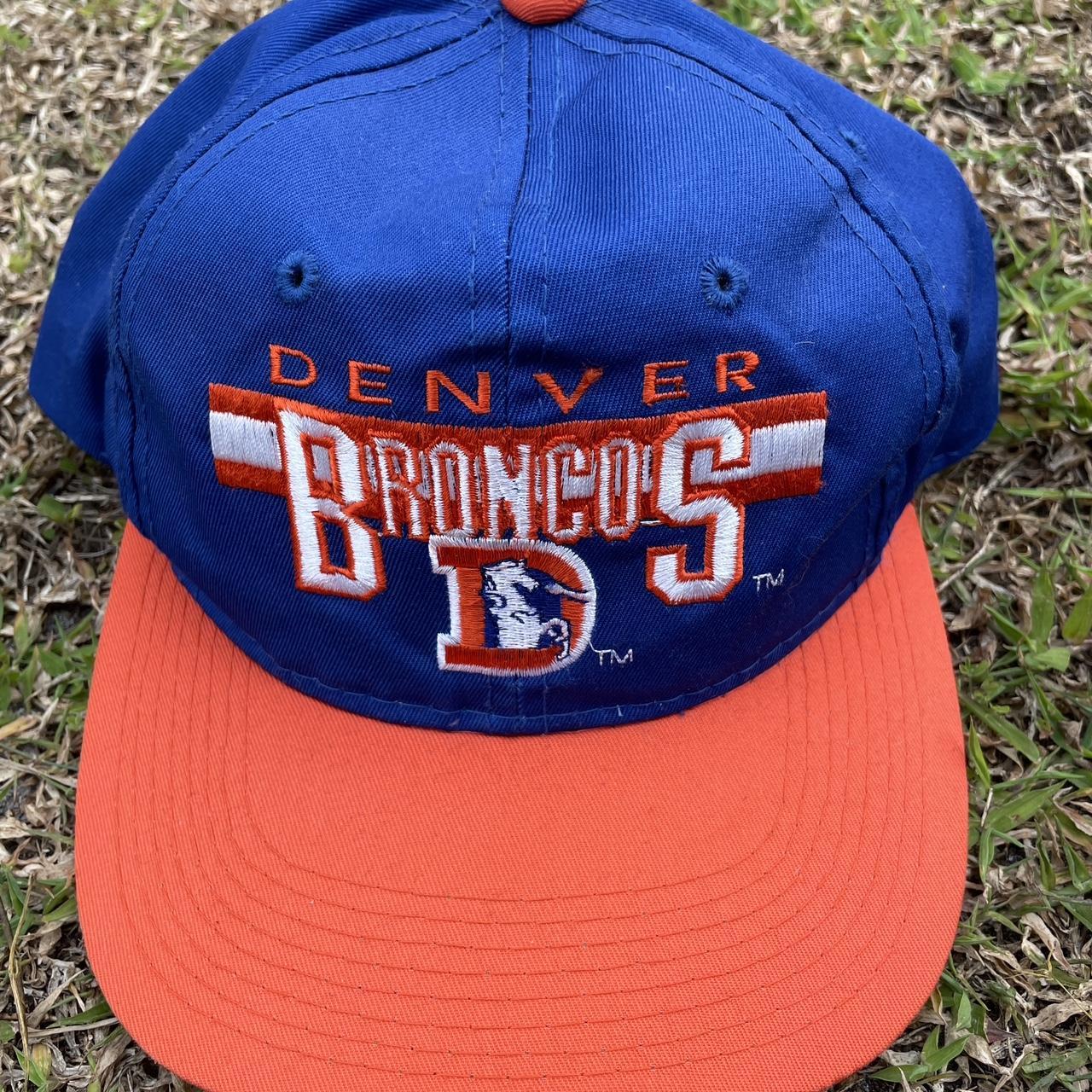 Vintage Denver Broncos Logo 7 Snapback - OSFA Hat - Depop