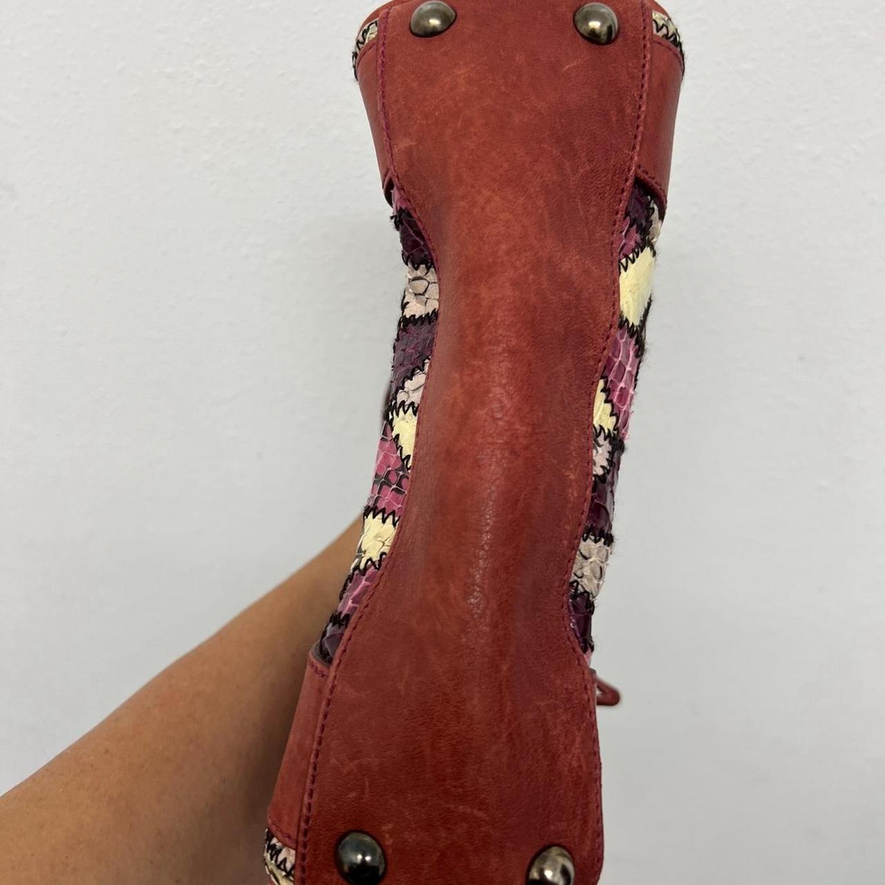 Miu Miu Women's Bag - Multi/Red – Miu Miu Faux Sn… - image 3