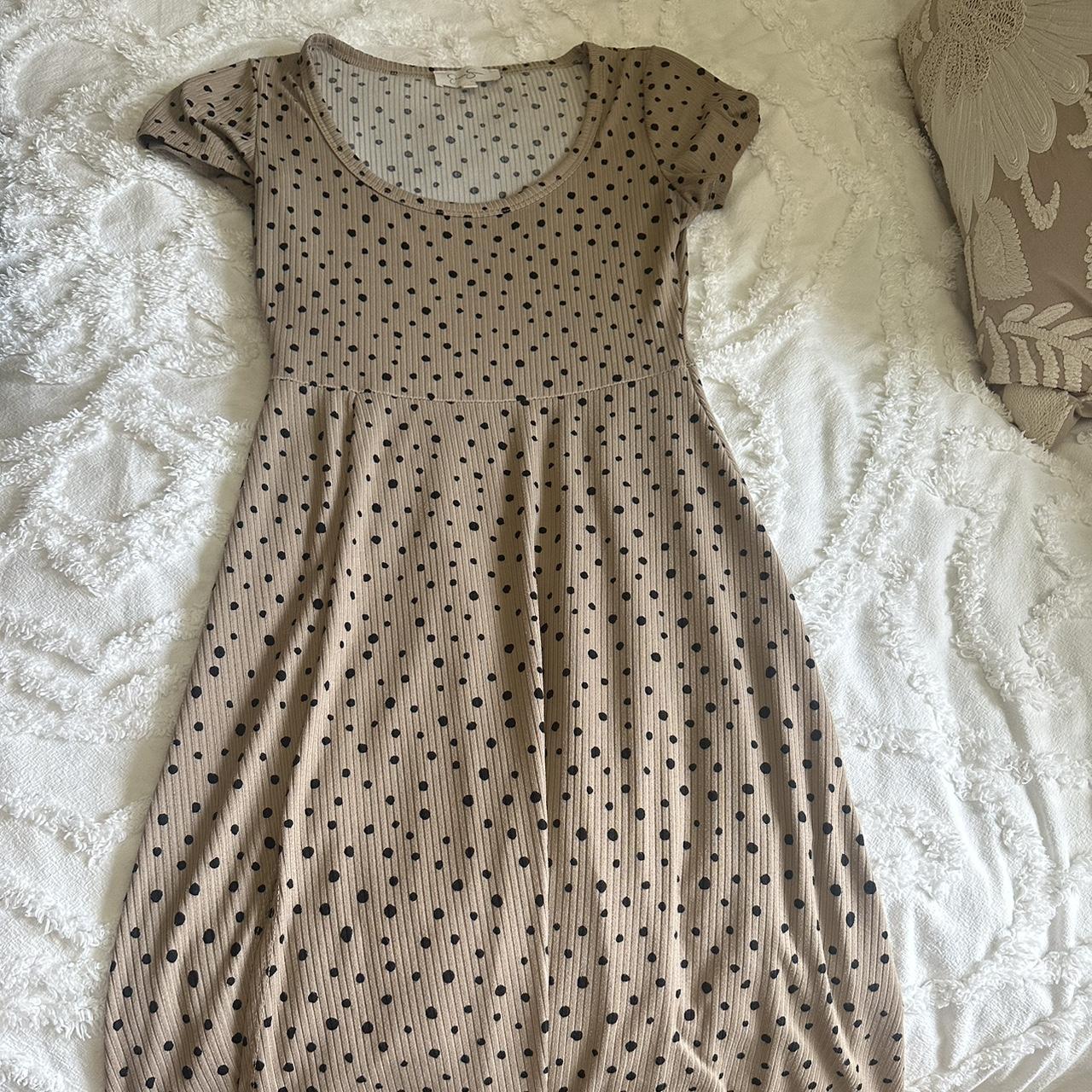Jessica Simpson Creme Colored Dress 🤎 Size S... - Depop
